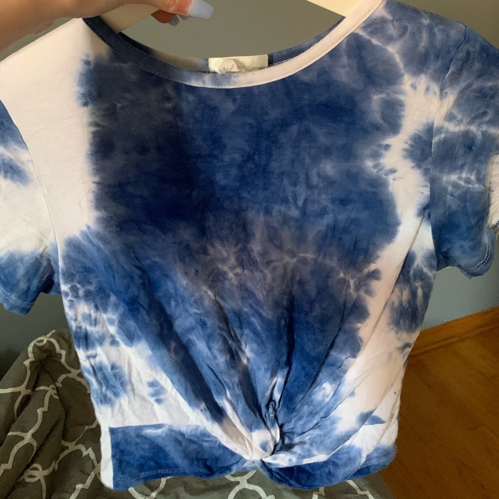 Tie Die Crop Top